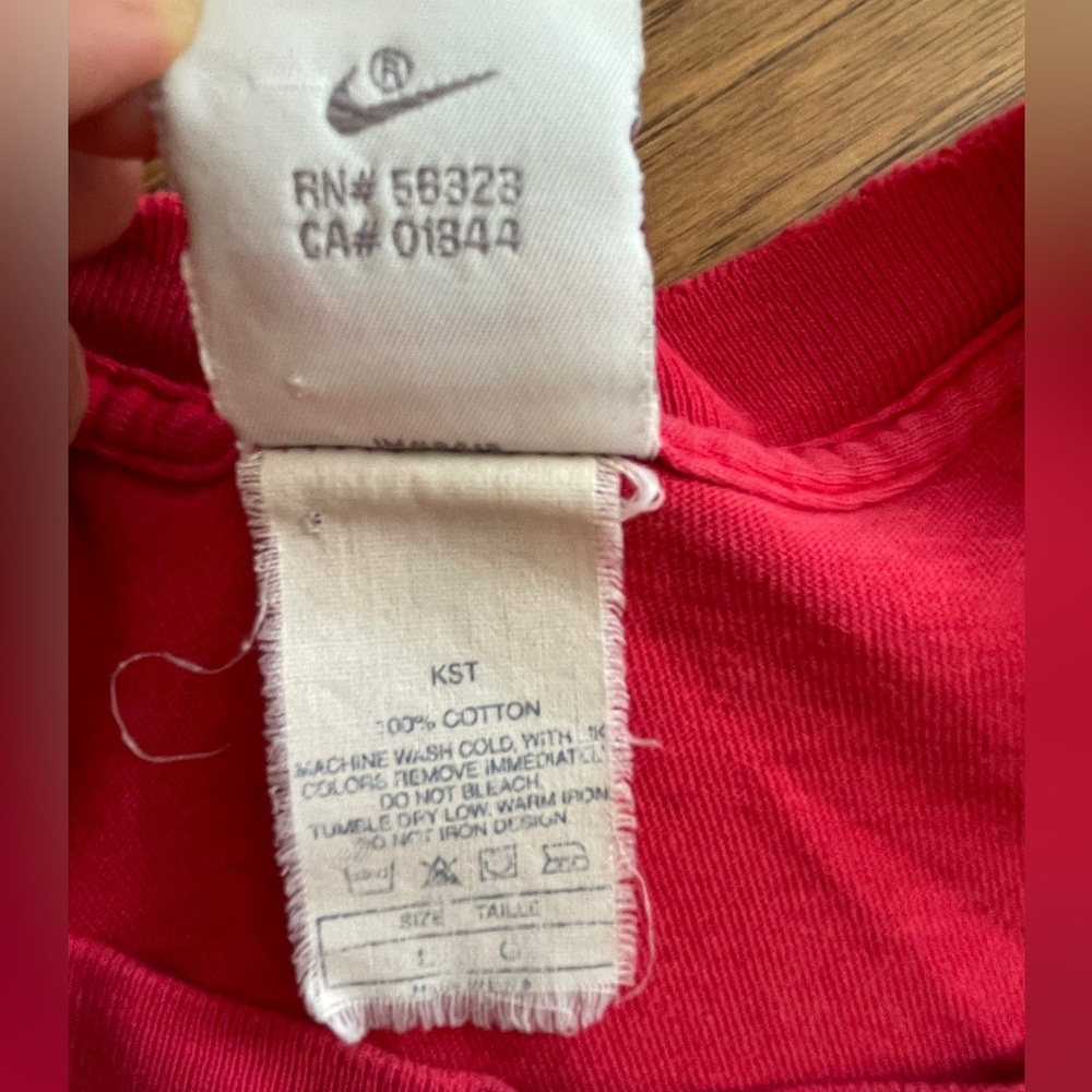 Throwback Original 90s Michael Jordan Nike Tee L - image 5